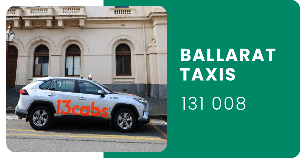Ballarat Taxis | Book Online | Download Our App | Call 131 008